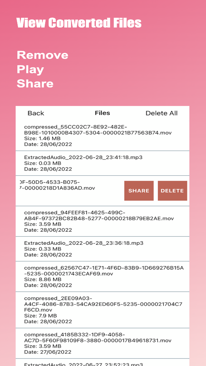 Compress Video Or Extract mp3