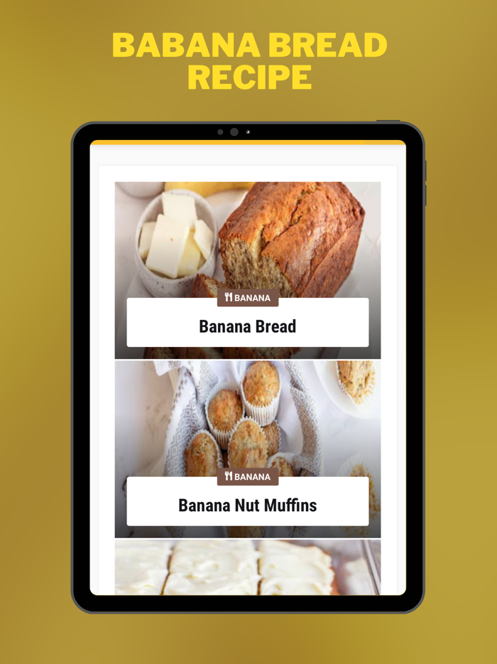 Banana Bread Recipe.