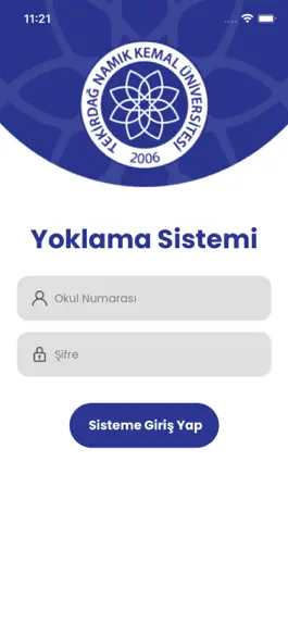 Game screenshot NKÜ Yoklama Uygulaması apk