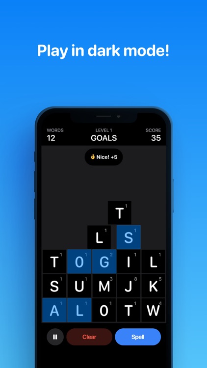 Letterfall - Word Game screenshot-4