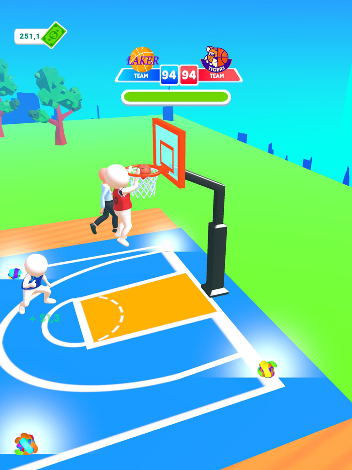 Basketball Court Player