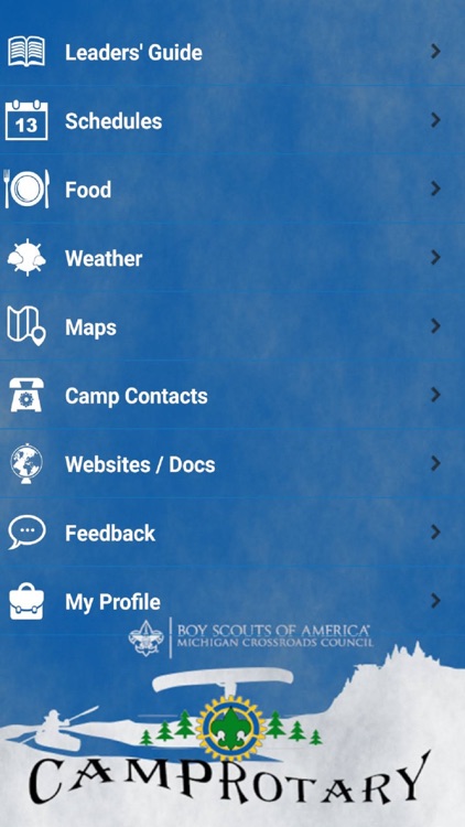 Camp Rotary Camp App