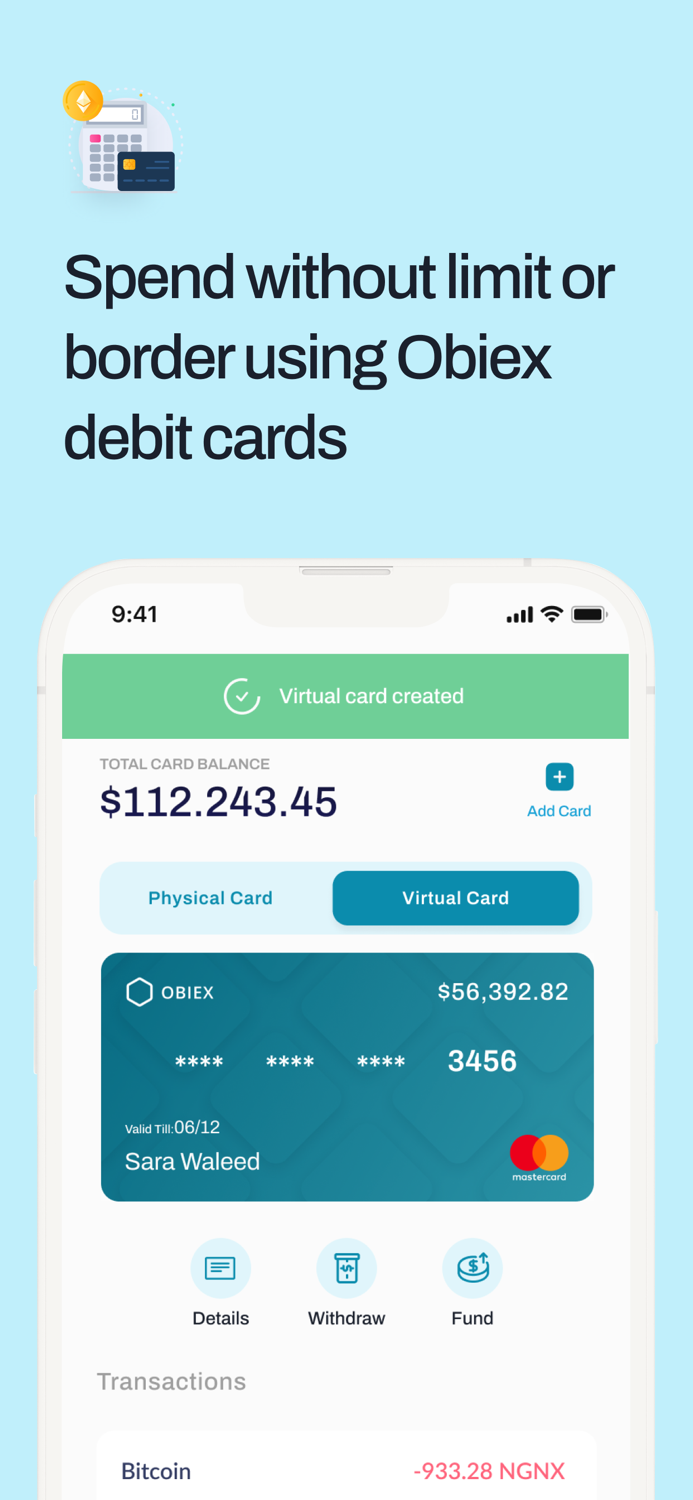 Obiex - Swap, Buy  Sell BTC