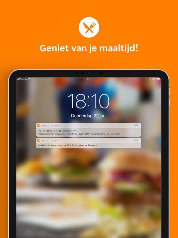 Thuisbezorgd.nl iPad app afbeelding 5