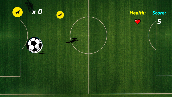 Football dodging shovel