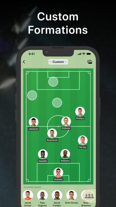 Teamsheet - Soccer Formation screenshot 3