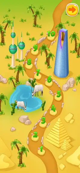 Game screenshot سكر وبو: جولة حول العالم apk