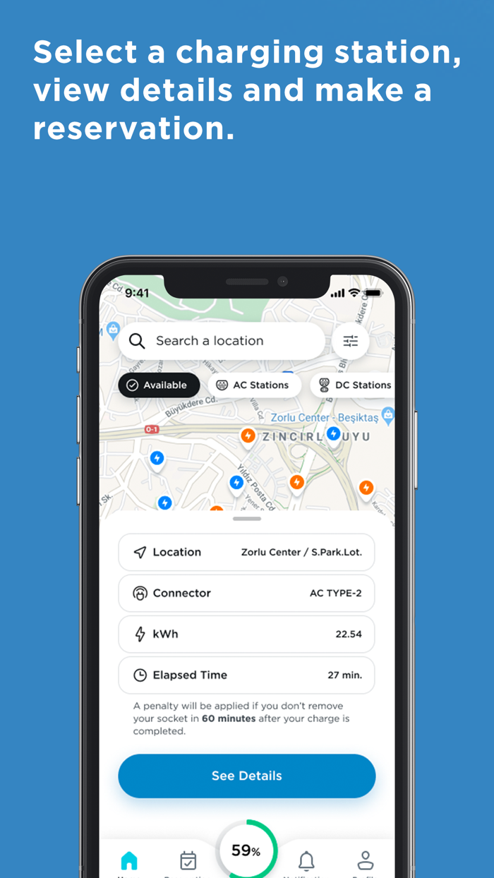 Electrip-EV Charging Stations