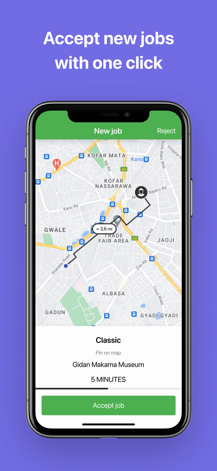 eRyde Driver App