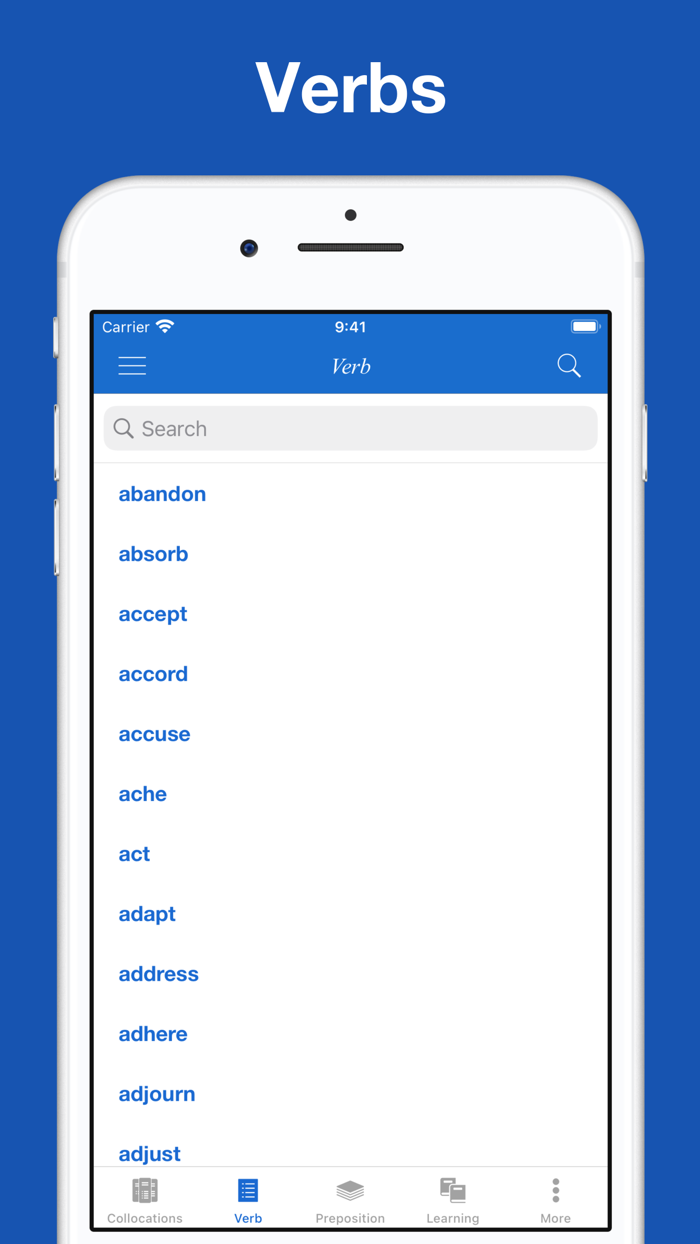 Verb Preposition Collocations