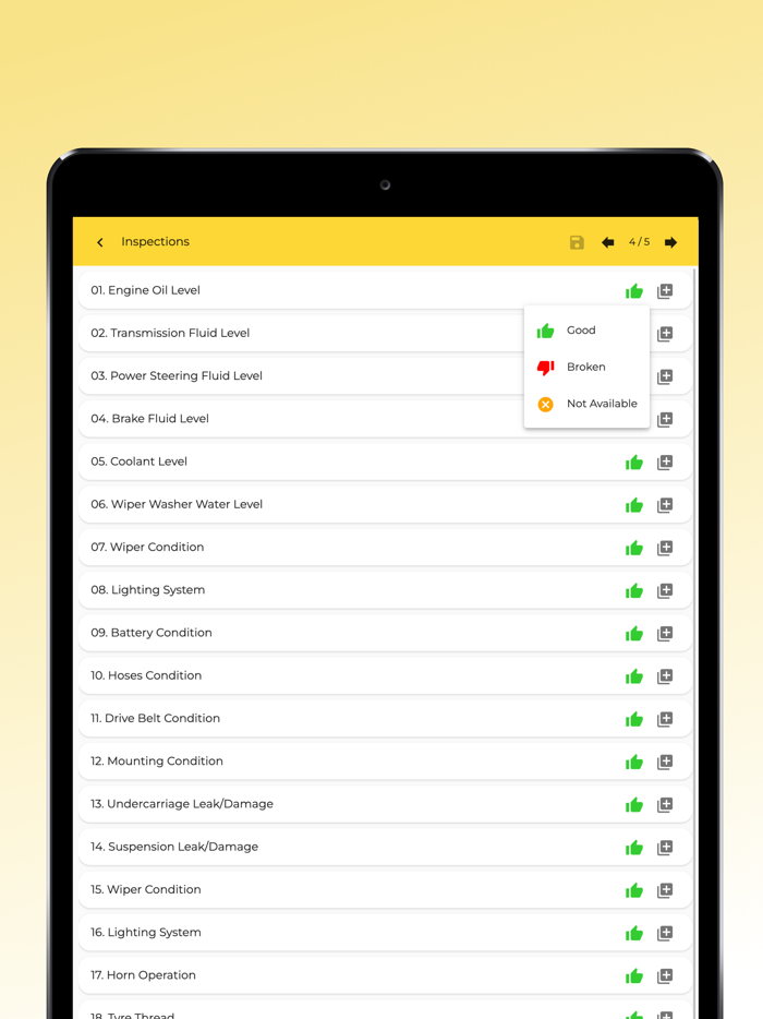 CARSOME Service Inspect
