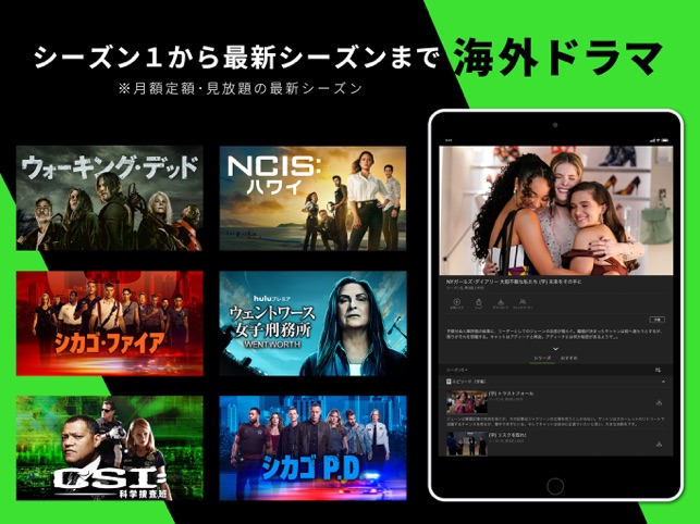 Hulu フールー 人気ドラマや映画 アニメなどが見放題 をapp Storeで