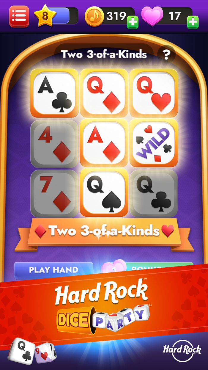 Hard Rock Dice Party