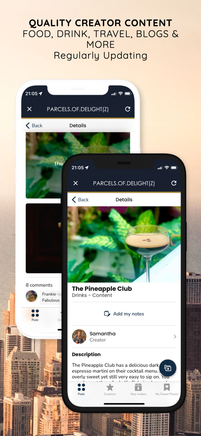 My Fave Places  Podz