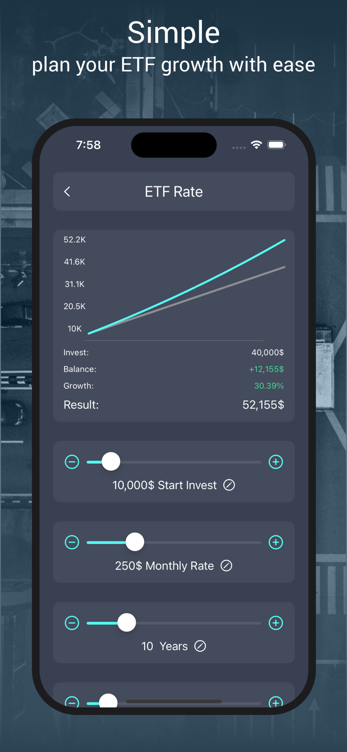 ETF Calculator Pro Savingsplan