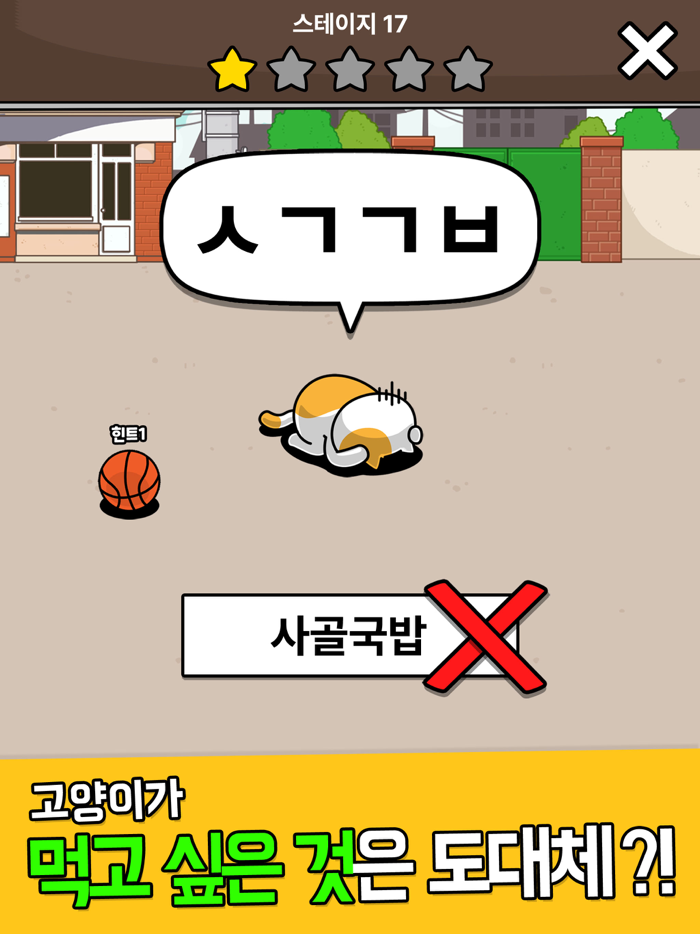 우리동네 고양이 ㅊㄹ를 좋아해