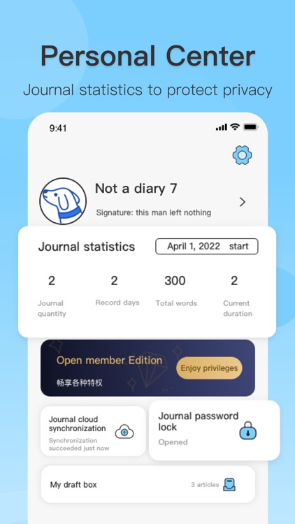 Diary. With Lock & Password screenshot-3