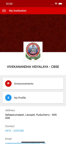 Game screenshot VVCBSE Connect apk