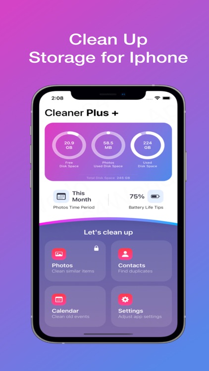 Cleaner Plus : Clean Storage