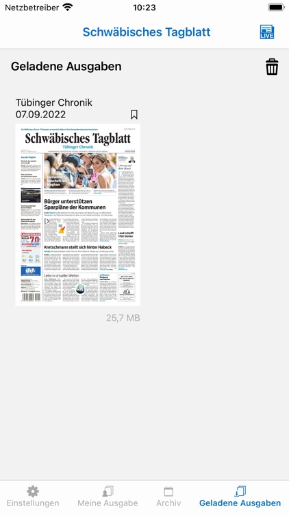 Schwäbisches Tagblatt 2022