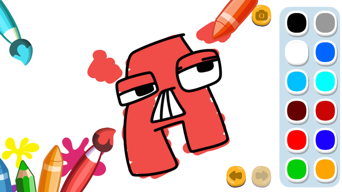 Magic Alphabet Coloring Book