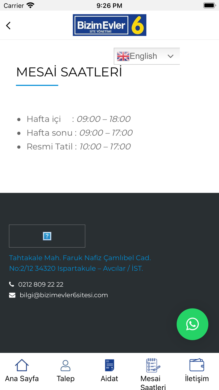 Bizimevler 6 Sitesi Yönetimi