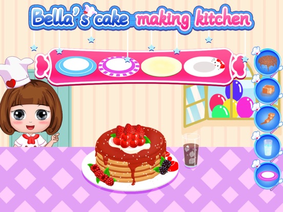 Bella's cake making kitchen screenshot 2