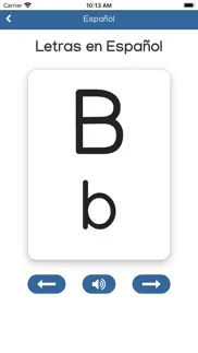 spanish alphabets numbers iphone screenshot 2