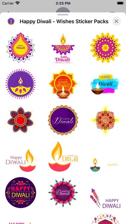 Happy Diwali - Wishes Stickers screenshot-6