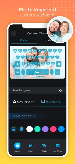 Game screenshot My Photo Background Keyboard mod apk