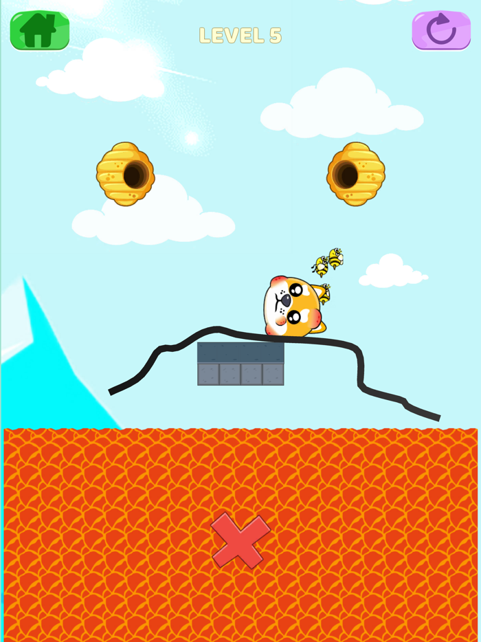 Save The Dog Bee Attack