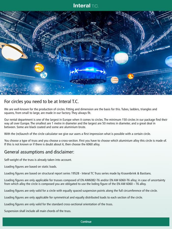 Interal Trusscalculator