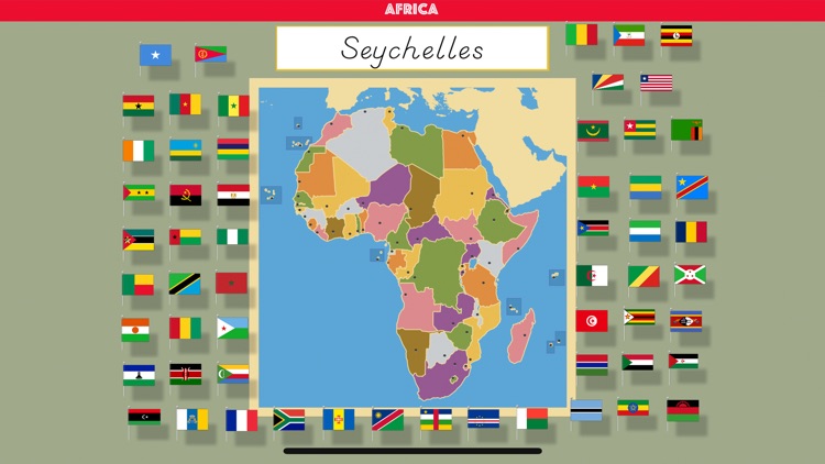 Africa - Montessori Geography screenshot-6