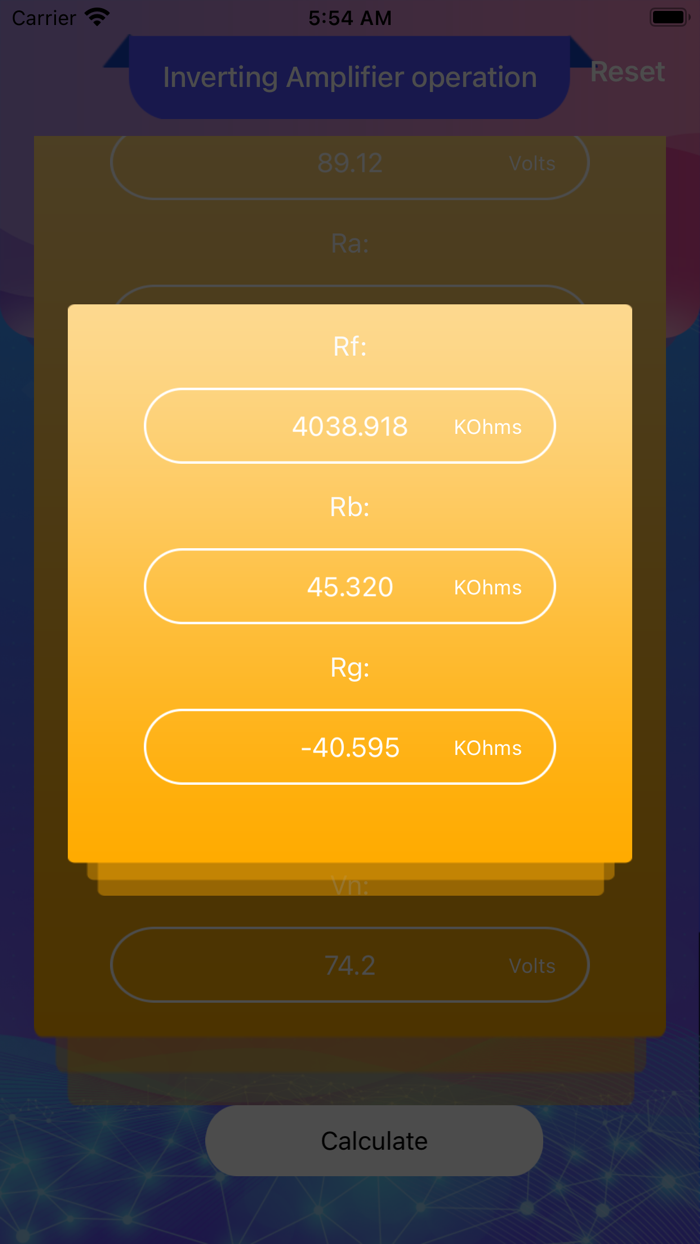 Inverting Amplifier operation