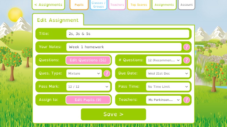 Squeebles Times Tables Connect screenshot-9
