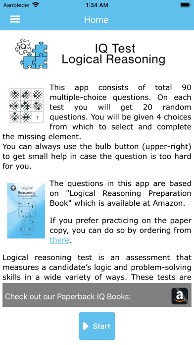 IQ Test: Logical Reasoning Pro Screenshot