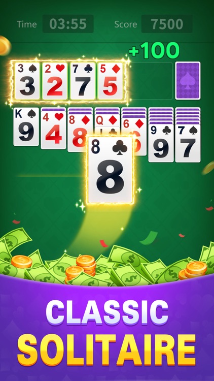 Solitaire Win Cash: Real Money screenshot-1