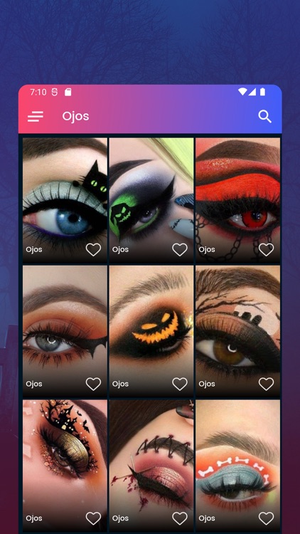 Halloween Makeup Inspired screenshot-3