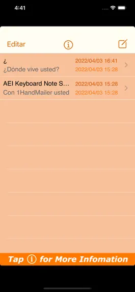 Game screenshot AEI Keyboard Note Spanish apk