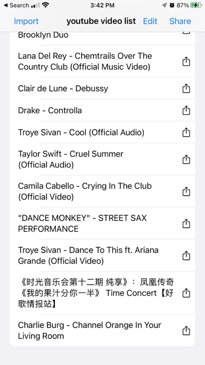 yt-list screenshot-3