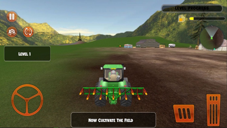 Farming Game Tractor Driving