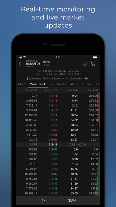 TabTrader - crypto terminal screenshot 4