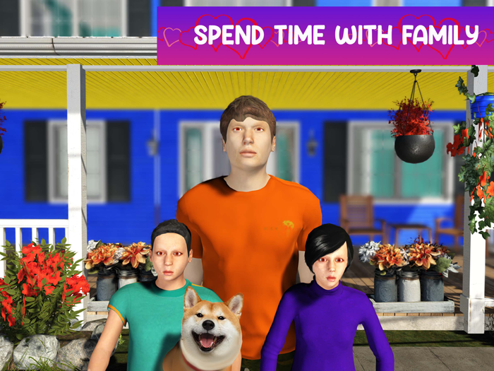 Virtual Rich Dad Family Life