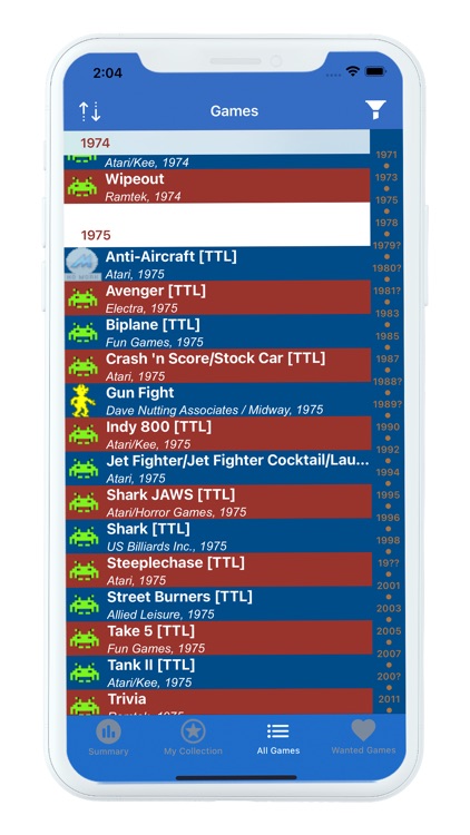 Arcade Game Tracker