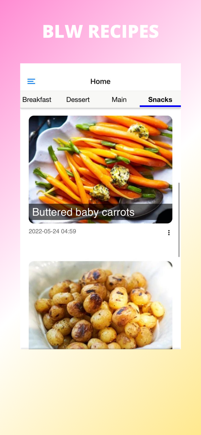 Baby Led Weaning Recipes App