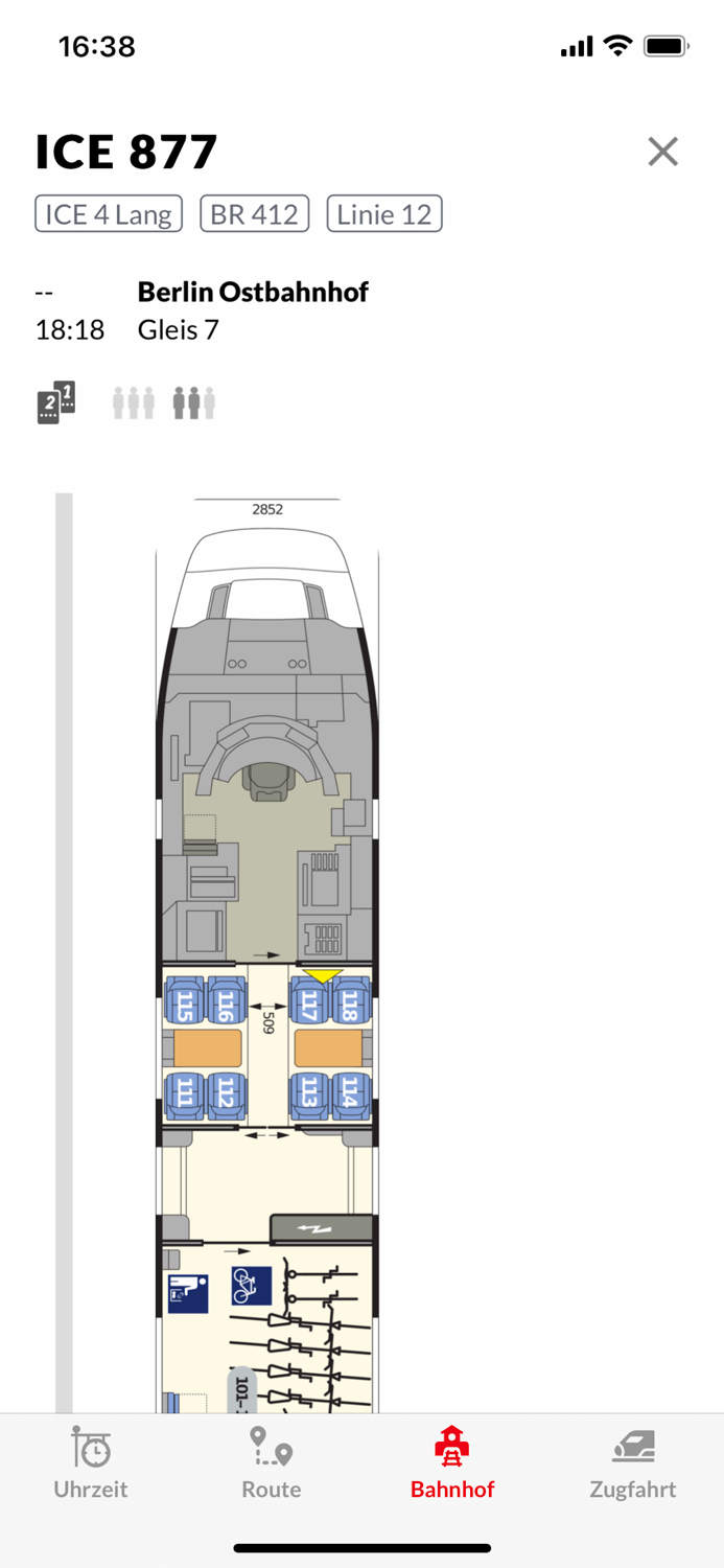 Bahn Fahrplan  Live Tracking