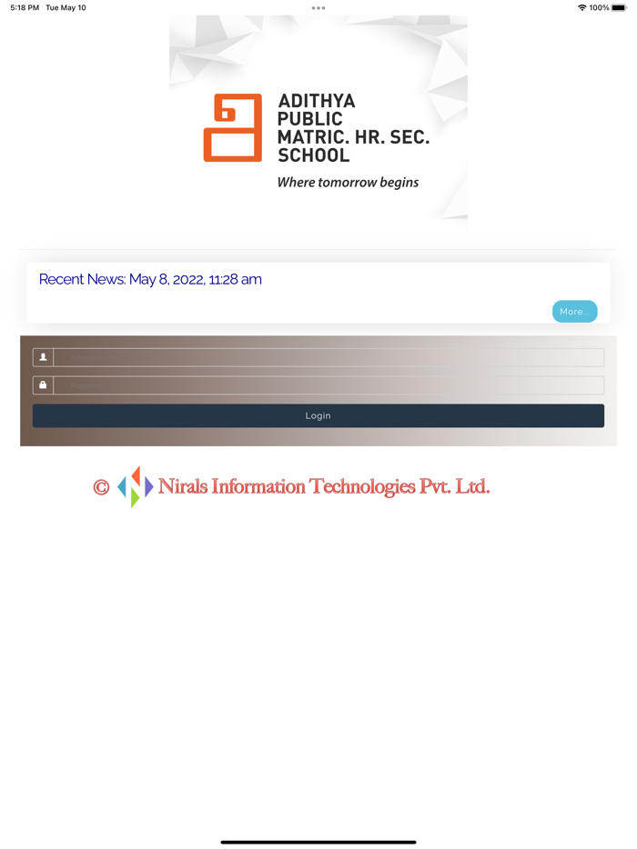 Adithya Public Matric School