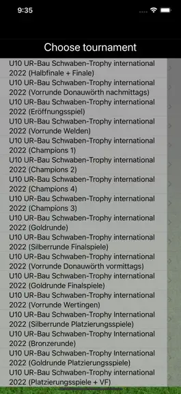 Game screenshot U10 UR-Bau Schwaben-Trophy mod apk
