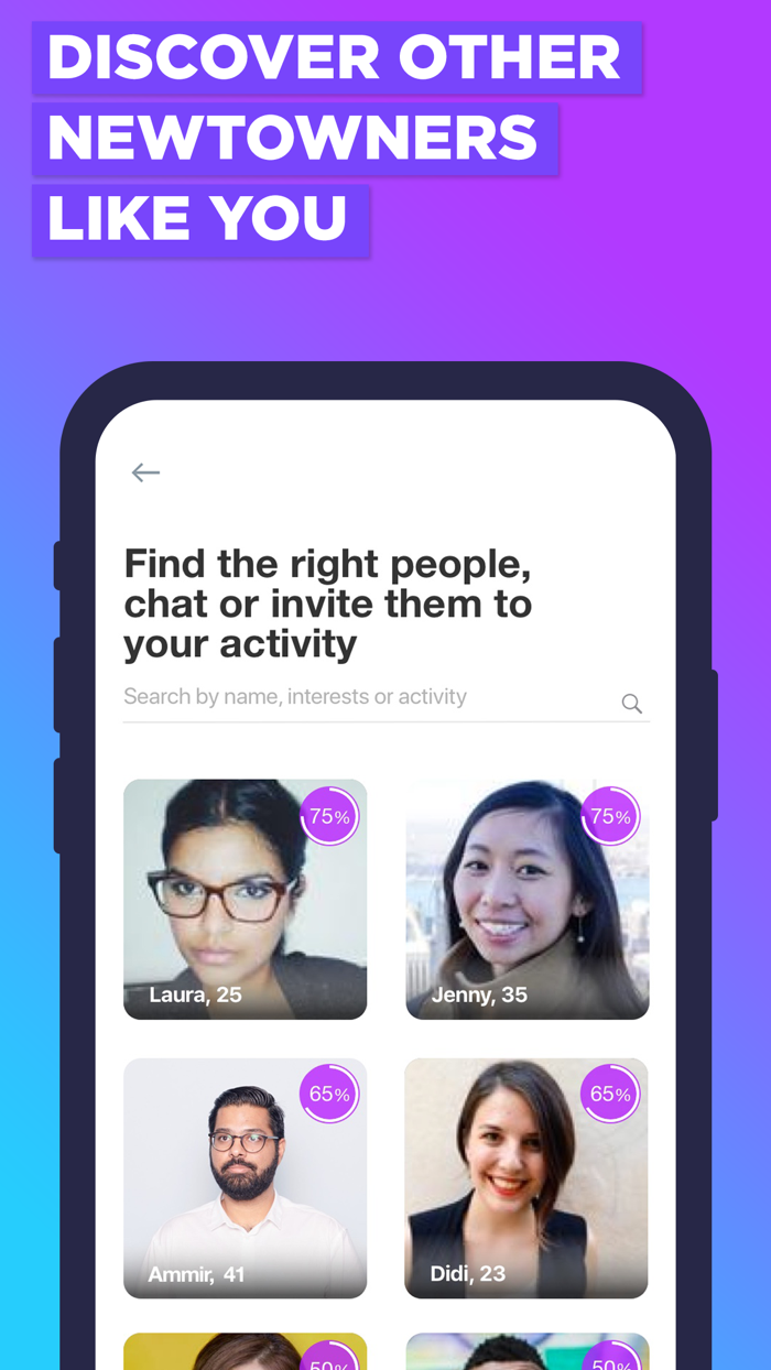 NewTowner Meet People Nearby