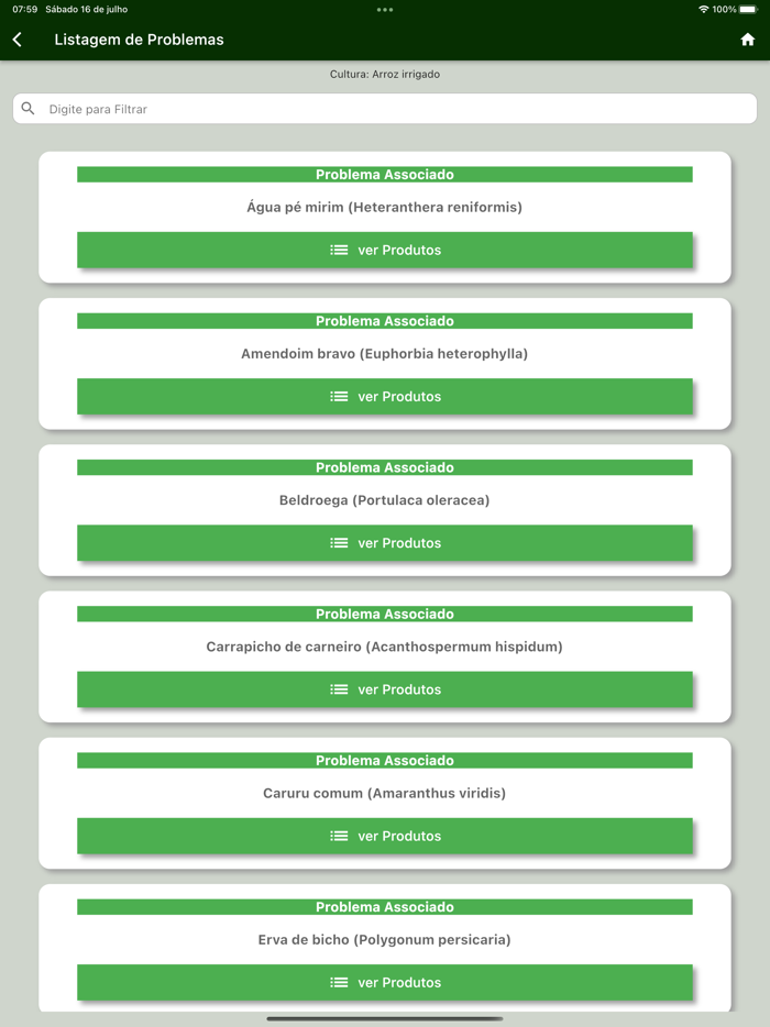 Bulário Defensivos Agrícolas